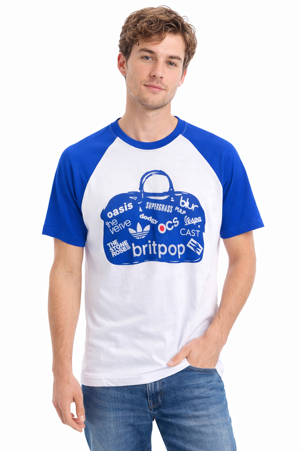 Britpop Baseball T-shirt