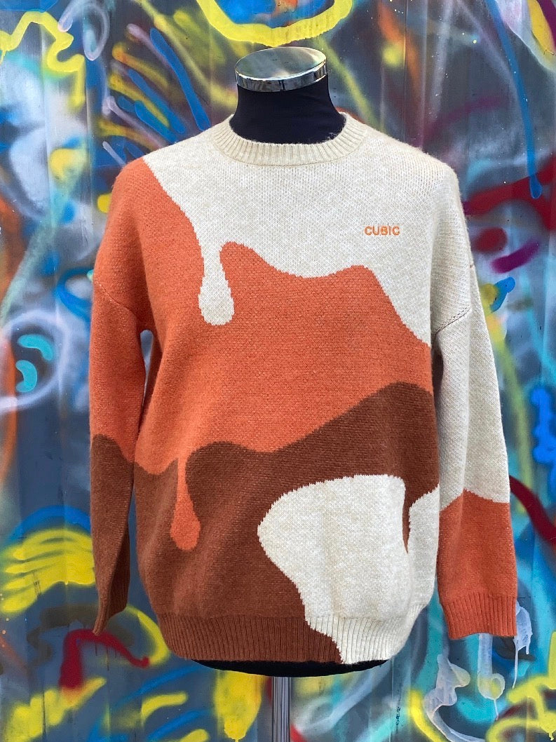 Teardrop jumper orange