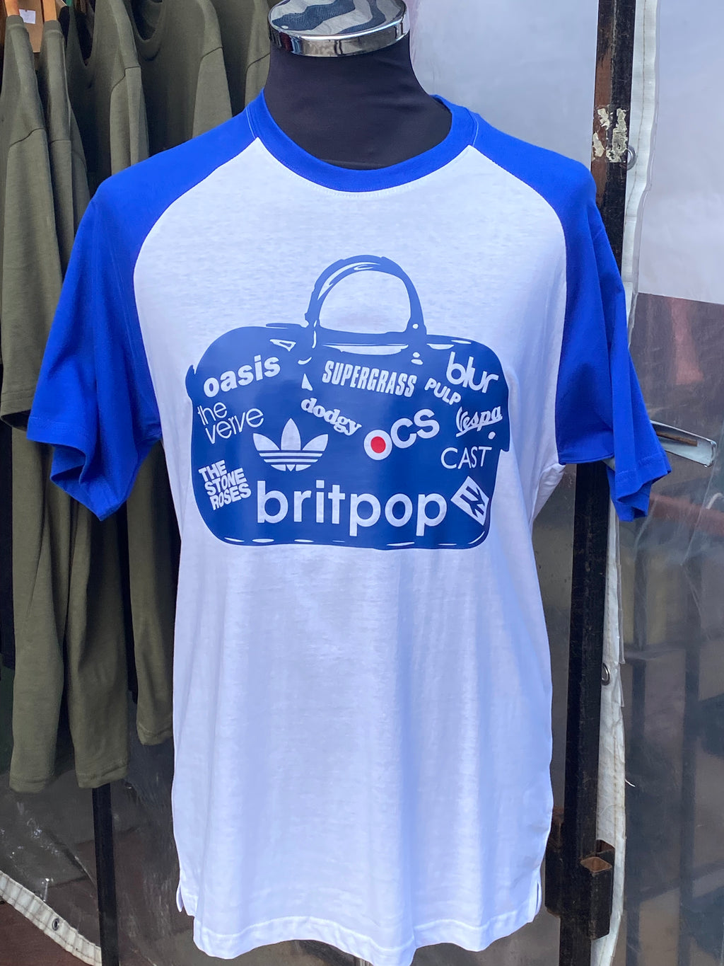 Britpop Baseball T-shirt