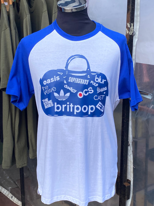Britpop Baseball T-shirt
