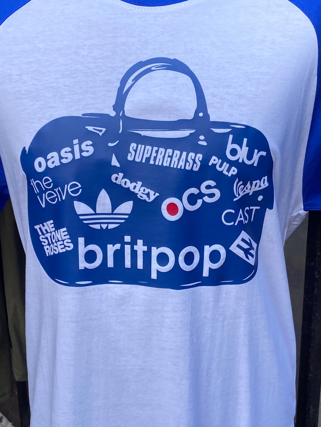 Britpop Baseball T-shirt