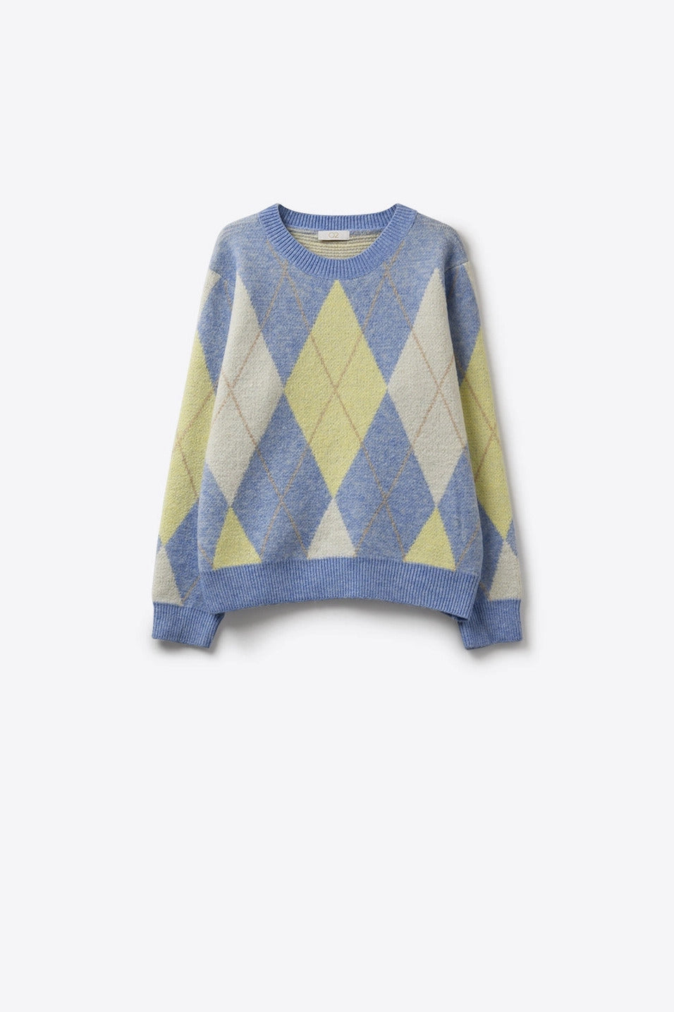 Pale blue Diamond sweater