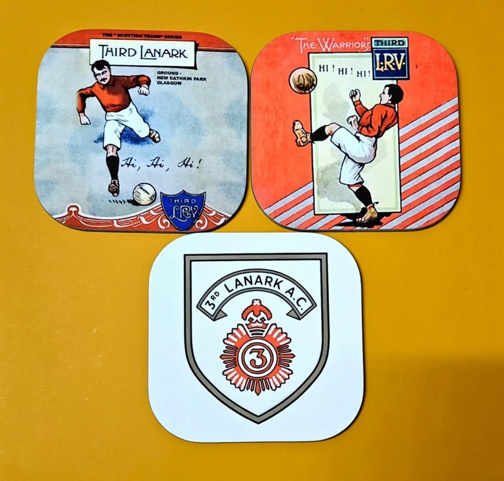 Third Lanark coaster set